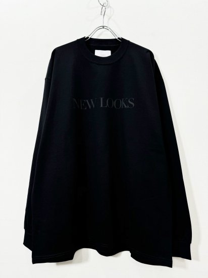 ssstein（シュタイン）2024AW 24AW OVERSIZED LONG SLEEVE TEE -NEW LOOKS- Black -  Laid back（レイドバック）| 千葉県 柏市 取り扱い 店舗 セレクトショップ 通販