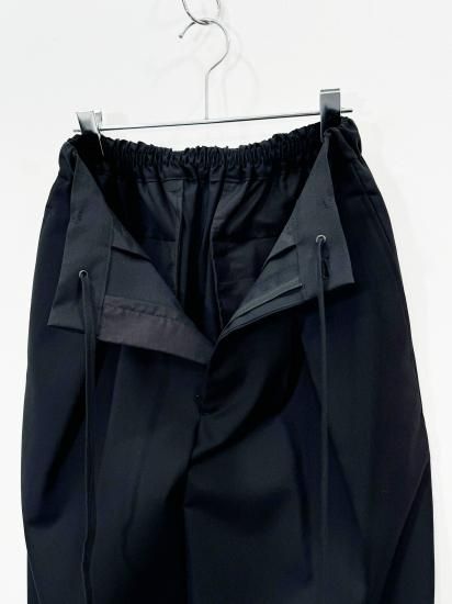 ssstein(シュタイン)2024AW 24AW EASY WIDE TROUSERS Black ssstein(シュタイン)2024AW 24AW EASY WIDE TROUSERS Black