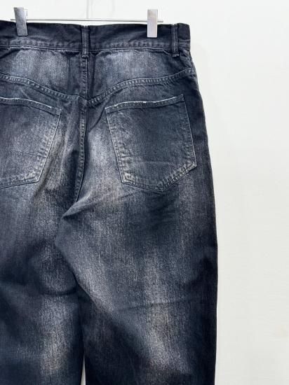 パンツ ancellm 24aw AGING TAPERED 5PDENIM PANTS ANCELLM（アンセルム） 2024AW 24AW AGING TAPERED 5P DENIM