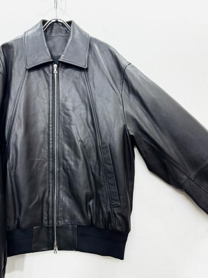 ssstein（シュタイン）2024AW 24AW LEATHER ZIP SHORT JACKET