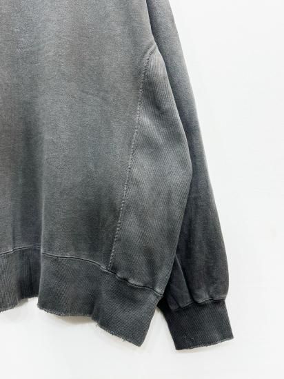ANCELLM(アンセルム) 2024AW 24AW HALF ZIP SWEAT SHIRT Black ANCELLM(アンセルム) 2024AW 24AW HALF ZIP SWEAT SHIRT Black