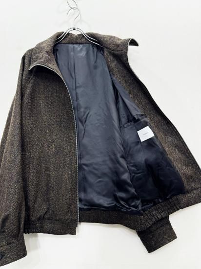 stein Tweed Zip up Blouson M 24AW