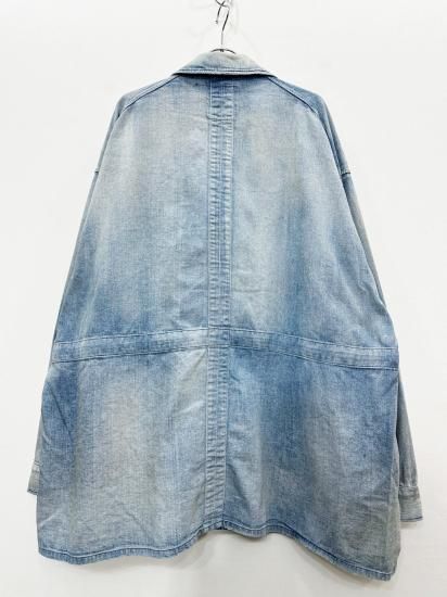 ANCELLM（アンセルム） 2024AW 24AW AGING DENIM SHIRT JACKET