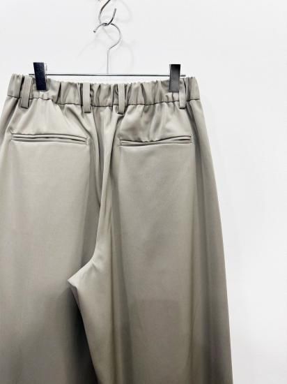 ssstein（シュタイン）2025SS 25SS TWIST SEAM WIDE EASY TROUSERS