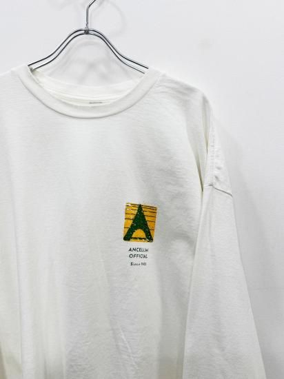ANCELLM（アンセルム） GOES AGING LS T-SHIRT ANCELLM（アンセルム） 2023SS 23SS AGING LS T-SHIRT