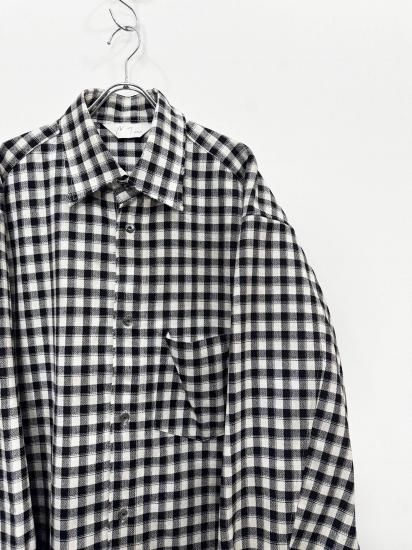 ANCELLM（アンセルム） C/R Check Over Shirt（C/Rチェック