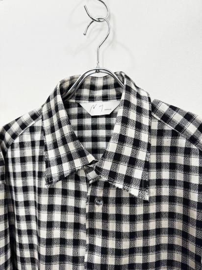 ancellm 25ss チェックシャツ アンセルム ANCELLM 25SS OMBRECHECK SHIRT オンブレチェック