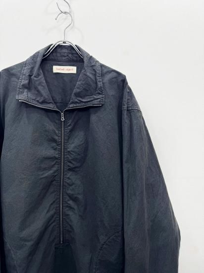 barbell object（バーベルオブジェクト） dyed hn top Black - Laid