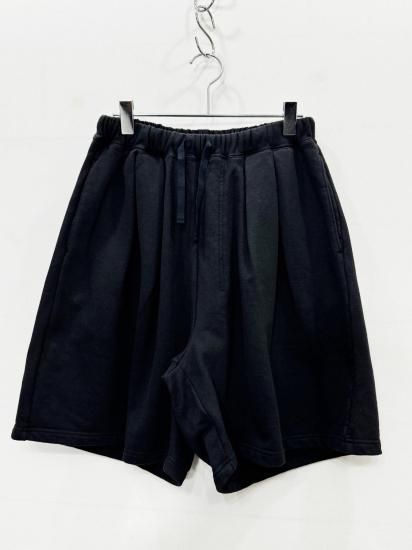 【新発売】今週の市販 ANCELLM（アンセルム） 2025SS Black SHORTS SWEAT TUCK 25SS パンツ