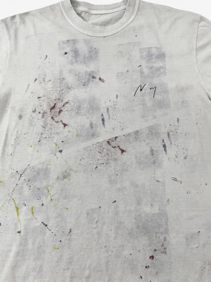 ANCELLM（アンセルム） 2025SS 25SS ABSTRACT T-SHIRT Grey