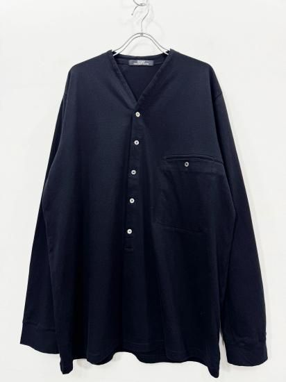 ESSAY Henry Jersey Shirt 新品未使用品 サイズ3 ESSAY（エッセイ） 2025SS 25SS HENRY JERSEY SHIRT Black
