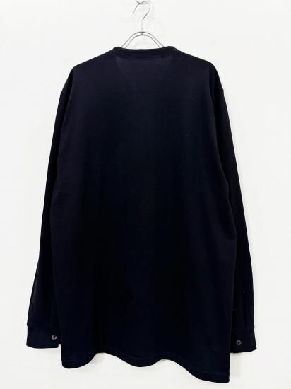 ESSAY Henry Jersey Shirt 新品未使用品 サイズ3 ESSAY（エッセイ） 2025SS 25SS HENRY JERSEY SHIRT Black