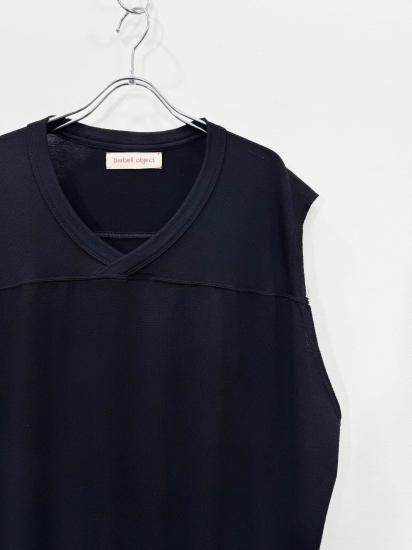 barbell object（バーベルオブジェクト） bo ns top Black - Laid back