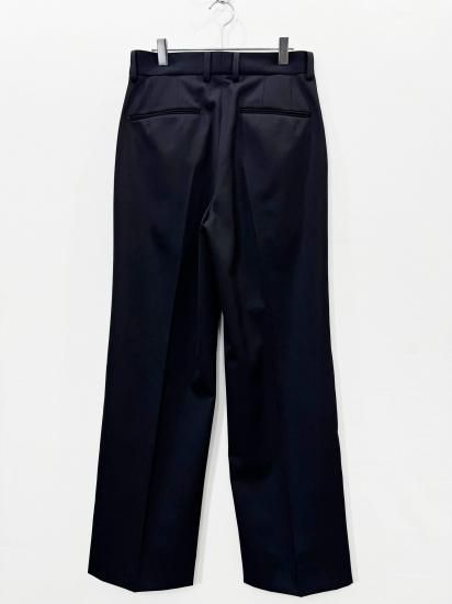 ssstein（シュタイン）2025AW 25AW STRAIGHT TROUSERS Black - Laid