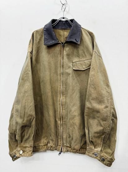 ssstein（シュタイン）2025AW 25AW SULFUR DYED WHIP CORD VINTAGE ZIP