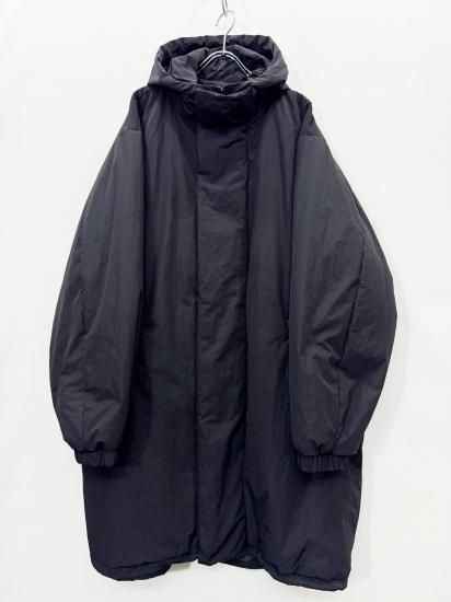 ssstein（シュタイン）2025AW 25AW OVERSIZED PADDED HOODY COAT Black