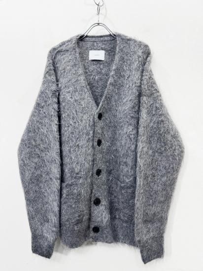 ssstein モヘアカーディガン ssstein - 【残り一点】Kid Mohair Knit V Neck Cardigan