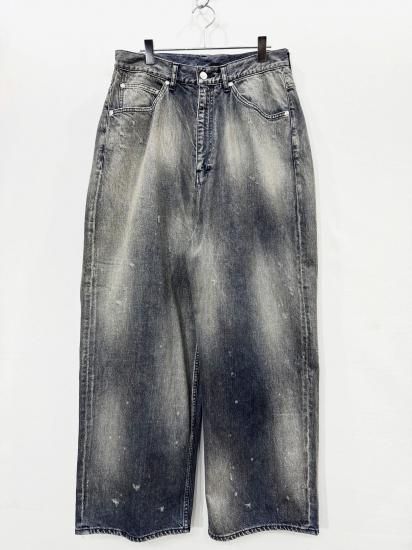 【美品】ANCELLM DENIM size3 タグ付き【セール中！】 楽天市場】ANCELLM／アンセルム／AGING WIDE DENIM PANTS
