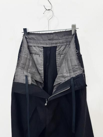 ANCELLM（アンセルム） 2025AW 25AW SHRINK WOOL WIDE SLACKS