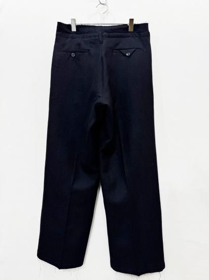 即完売 25aw 新品ANCELLM WOOL GATHER SLACKS 1 WOOL GATHERS SLACKS(MARRON) – ANCELLM