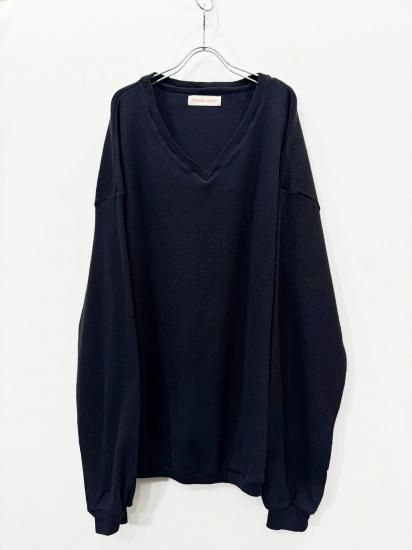 トップス 25aw barbell object nep v top BLACK 1 barbell object / nep v top(BLACK)通販サイト - 京都取扱い店舗