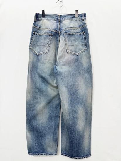 ANCELLM（アンセルム） 2025AW 25AW DENIM PANTS(#1 AGING01) Indigo