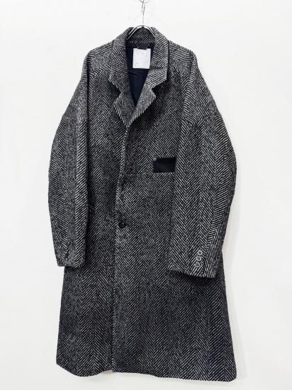 ジャケット・アウター 25aw ANCELLM SEMI-DOUBLE CHESTER COAT ANCELLM（アンセルム） 2025AW 25AW SEMI-DOUBLE CHESTER COAT White