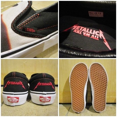 Vans×Metallica -Kill 'Em All- Slip On - Laid back(レイドバック