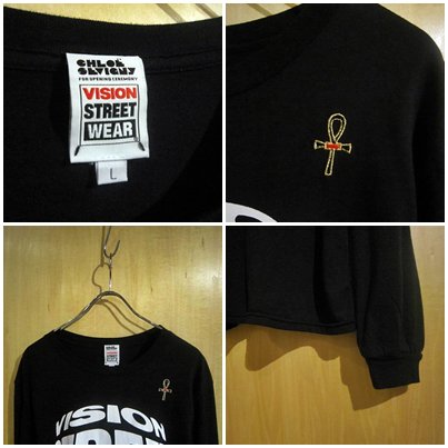 VISION STREET WEAR×Chloe Sevigny for OPENING CEREMONY ロゴL/STee