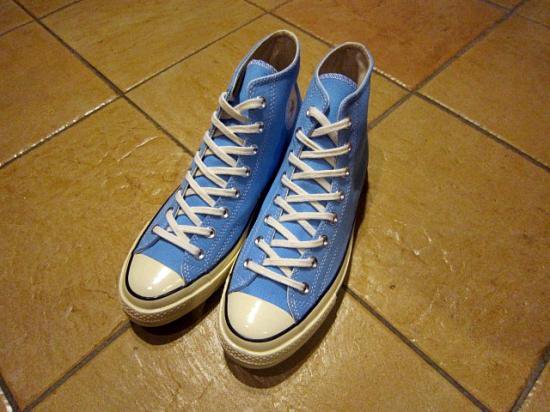 converse Premium Line 70's Chuck Taylor Hi L.Blue - Laid back(レイドバック) | 千葉  柏 セレクトショップ the Sakaki,NEON  SIGN,crepuscule,roundabout,O-,N-S,NL,COMESANDGOESなど国内ブランドと海外直接買い付けを織り交ぜたショップのオフィシャルウェブサイト