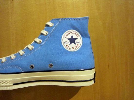 converse Premium Line 70's Chuck Taylor Hi L.Blue - Laid back(レイドバック) | 千葉  柏 セレクトショップ the Sakaki,NEON  SIGN,crepuscule,roundabout,O-,N-S,NL,COMESANDGOESなど国内ブランドと海外直接買い付けを織り交ぜたショップのオフィシャルウェブサイト