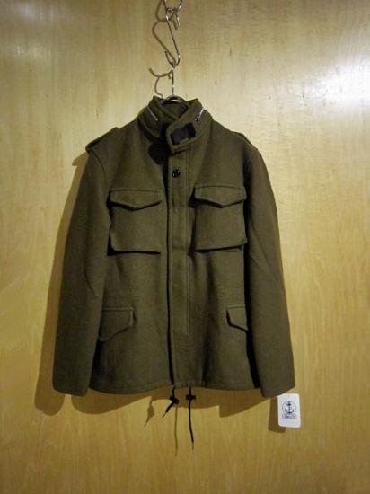 FIDELITY M-65 Wool Jacket Olive - Laid back(レイドバック) | 千葉