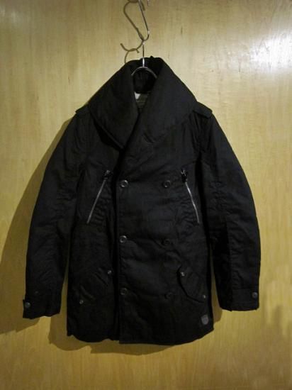 ENERGIE ミドル丈Pコート Black - Laid back(レイドバック