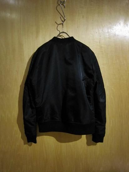 Schott×American College MA-1Jacket Black - Laid back(レイド