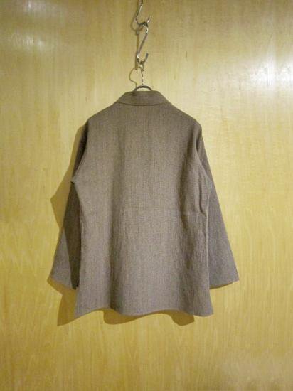 the Sakaki “imagi-居間着-” 乙 Jacket Beige - Laid back(レイド