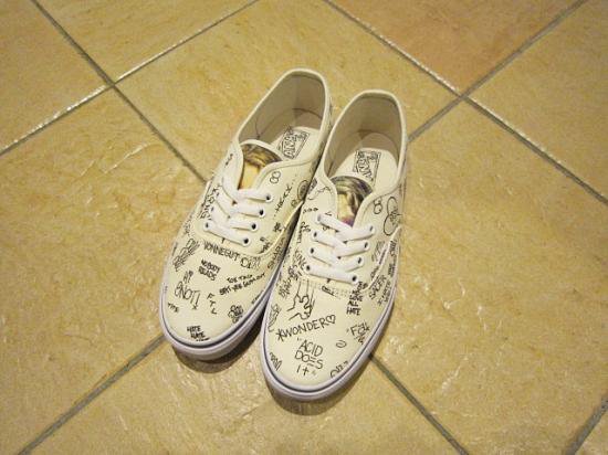 Vans SYNDICATE×Jason Dill OG AUTHENTIC “S” Natural×White - Laid