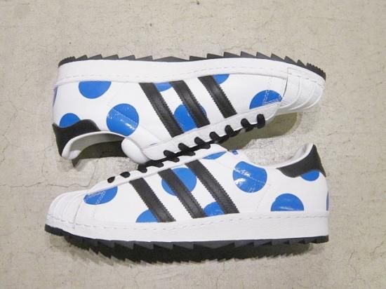 adidas×Jeremy Scott SUPERSTAR“DOTS” White×Blue - Laid back adidas×Jeremy Scott SUPERSTAR“DOTS” White×Blue - Laid back