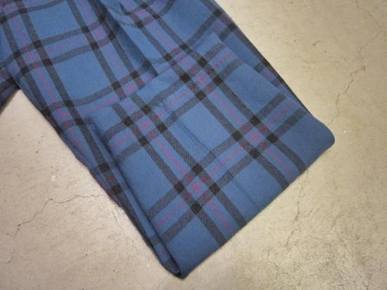 NEON SIGN Elliot Wide Slacks Blue - Laid back(レイドバック