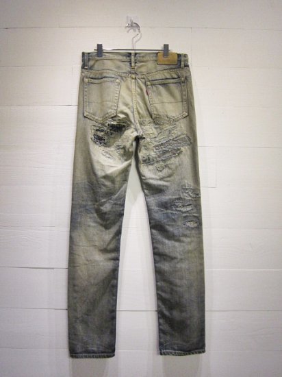 NEON SIGN Crash Denim Slim - Laid back(レイドバック) | 千葉 柏 セレクトショップ the  Sakaki,NEON  SIG,crepuscule,roundabout,O-,N-S,NL,COMESANDGOESなど国内ブランドと海外直接買い付けを織り交ぜたショップのオフィシャルウェブサイト