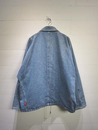 ネオンサイン　デニムコーチジャケット NEONSIGN（ネオンサイン）の「NEONSIGN ネオンサイン / W BLACK