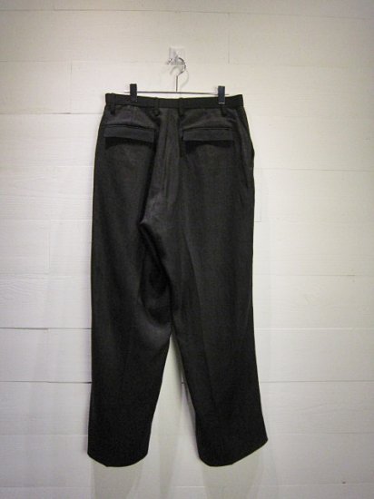 the Sakaki Linen Wide Black - Laid back(レイドバック) | 千葉 柏 セレクトショップ the Sakaki,NEON  SIG,crepuscule,roundabout,O-,N-S,NL,COMESANDGOESなど国内ブランドと海外直接買い付けを織り交ぜたショップのオフィシャルウェブサイト