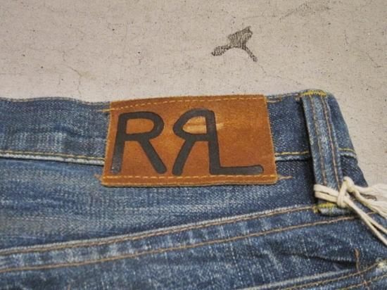 RRL Slim Bootcut Denim Used Indigo - Laid back(レイドバック