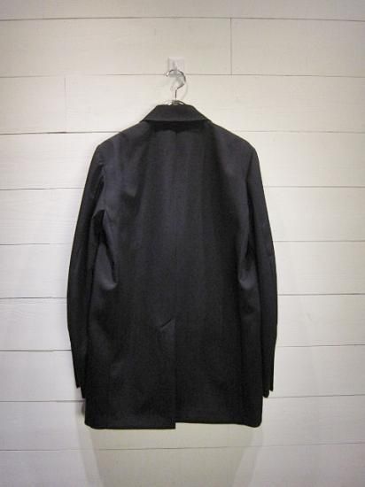 ESSAY Double Tailored Jacket　Black ESSAY Double Tailored Over Jacket Navy - Laid back(レイド