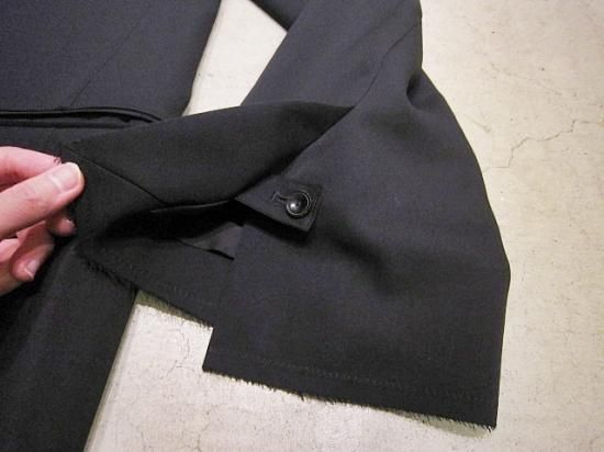 ESSAY Double Tailored Over Jacket Navy - Laid back(レイド
