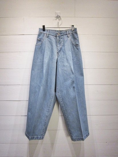 NEON SIGN Wide Denim Slacks Used - Laid back(レイドバック) | 千葉