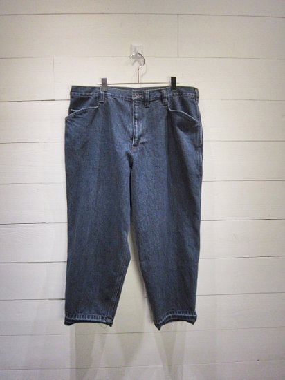 ESSAY Wide Tapered Denim Pants Indigo - Laid back(レイドバック