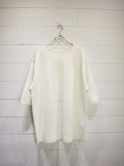 ESSAY×crepuscule Knit Tee White - Laid back(レイドバック