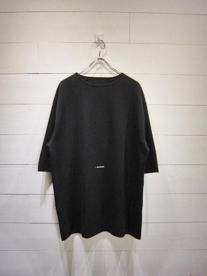 ESSAY×crepuscule Knit Tee Black - Laid back(レイドバック