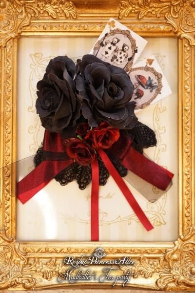 Madhatter's Tea Party ・まくら くらまコラボ フラワーブローチ