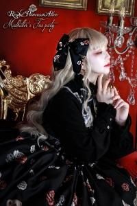 Madhatter's Tea Party ・まくら くらまコラボ ドレス(黒 Madhatter's Tea Party ・まくら くらまコラボ ドレス(黒